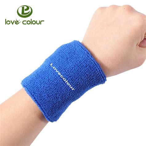 Customized High Quality Cool Running Cotton Sweat Wristband Outdoor ...