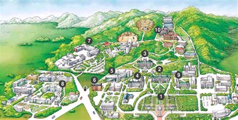 Korea University Campus Map | Images and Photos finder