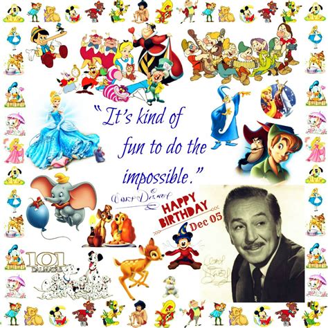 Happy 122nd birthday, Walt Disney by MaxGoudiss on DeviantArt