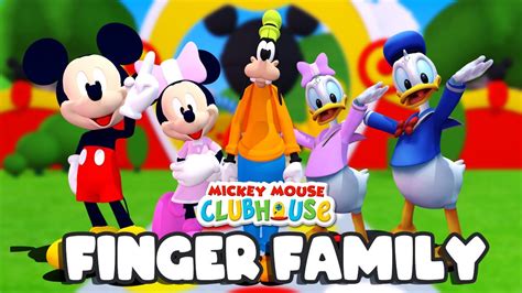 Mickey Mouse Clubhouse Finger Family | Nursery Rhymes Song | Binggo ...