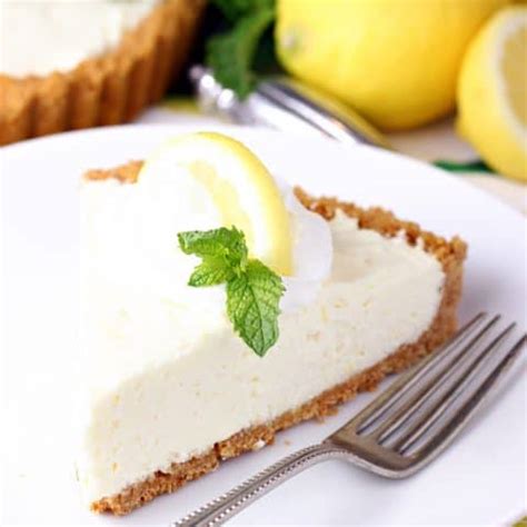 No-Bake Lemon Tart — Let's Dish Recipes