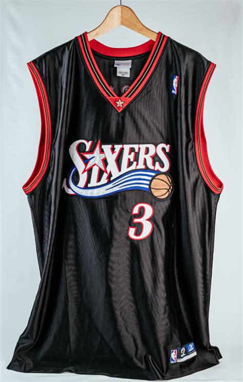 Authentic Philadelphia 76ers Allen Iverson Jersey | ALLSOLEDOUT