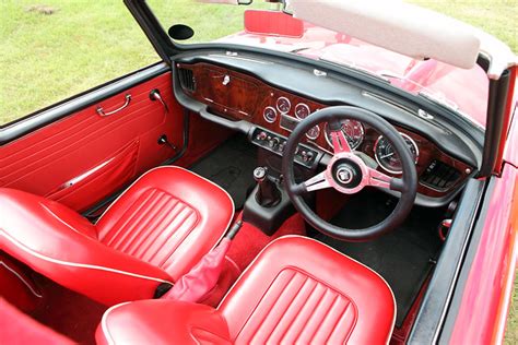 Triumph TR4A, interior & dash, c1966 | Flickr - Photo Sharing!