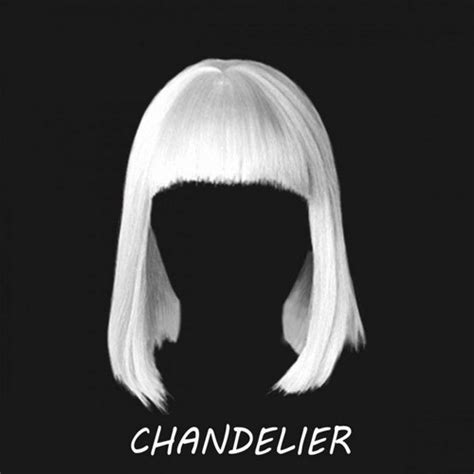 Sia Album Cover Chandelier