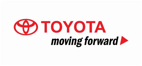 Vector Of the world: Toyota Moving forward logo