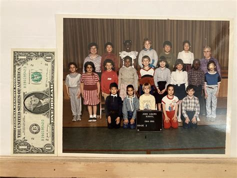 1985 John Adams Grade 2 School Picture North Brunswick High 1995 NJ Vintage NJ | eBay