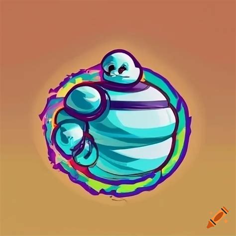 Tidehunter-themed dota 2 hero inspired by michelin logo