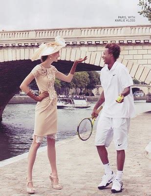 Gael Monfils with Girlfriend Pics | All Sports Stars