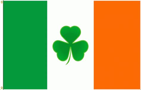 Ireland-Shamrock 3x5ft flag | Manufacturer - Import - Wholesale