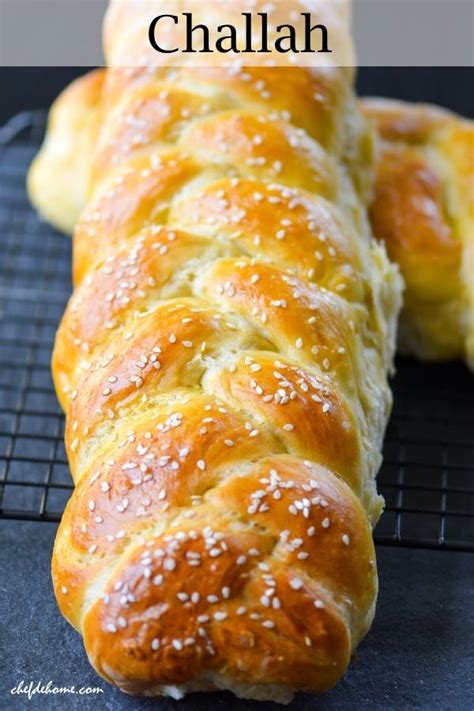 Traditional Braided Challah Bread Recipe | ChefDeHome.com