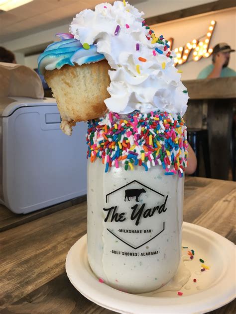 The Yard Milkshake Bar, Gulf Shores, AL | Food drinks dessert, Yummy food dessert, Fun desserts