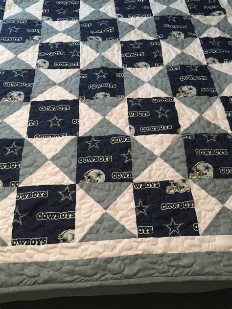 Dallas Cowboys Quilt | Etsy