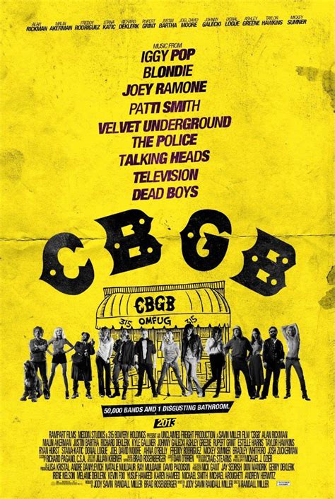 CBGB (2013) Poster #1 - Trailer Addict