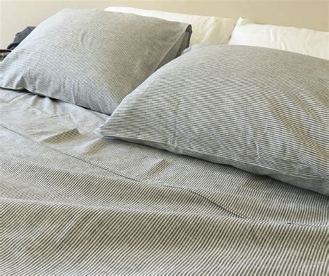 Black and White Striped Bed Sheets | Handcrafted by Superior Custom Linens