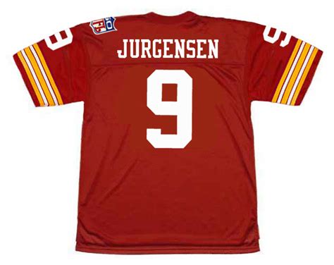 SONNY JURGENSEN | Washington Redskins 1969 Home Wilson Throwback NFL ...