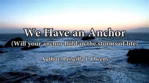 We Have an Anchor / Will Your Anchor Hold (Hymn Piano Instrumental w/ Lyrics) - YouTube