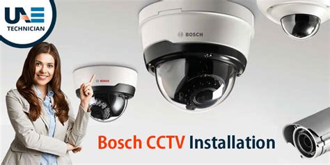 Bosch CCTV installation service in Dubai, UAE Technician- 045864033