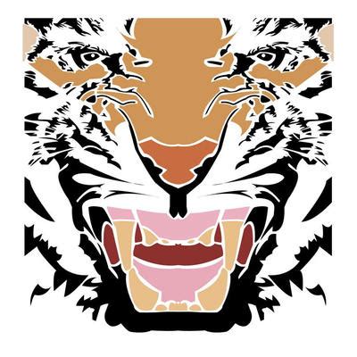 Tiger Symbol Design by Chongyx on DeviantArt