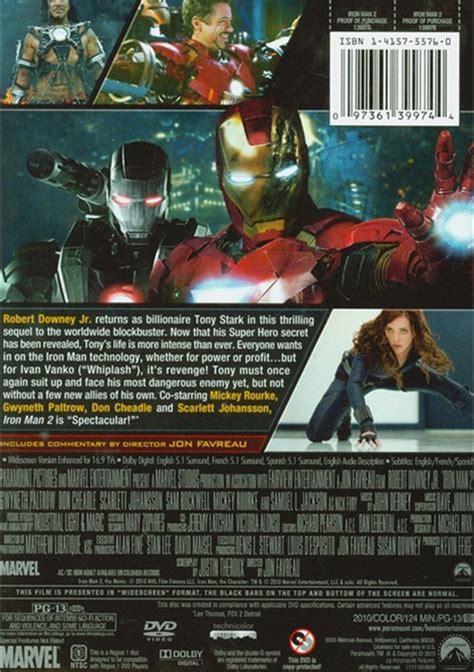 Iron Man 2 (DVD 2010) | DVD Empire