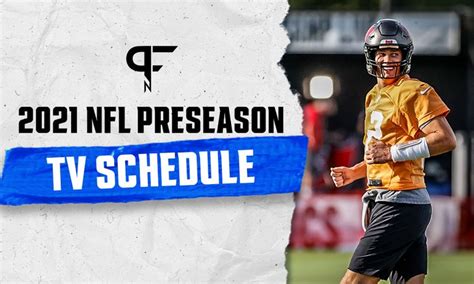 NFL Preseason TV Schedule 2021: NFL Network airing 23 live games | Nfl ...