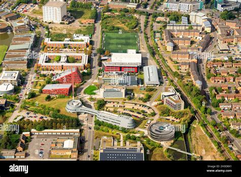 Aerial image of the Nottingham University Jubilee Campus ...