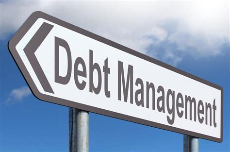 Debt Management - Highway Sign image