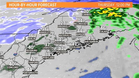 Maine weather forecast: Snow on the way Wednesday into Thursday ...