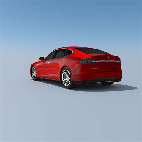 3d model tesla s