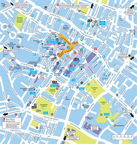 Map of Cheltenham - Visit Cheltenham