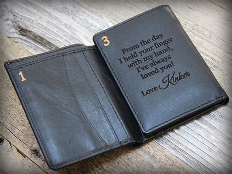 Engraved Wallets For Men | IUCN Water