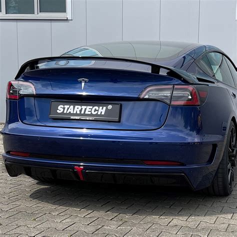 STARTECH rear bumper for Tesla Model 3 | STARTECH Refinement