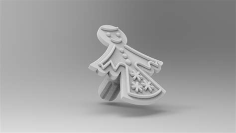 STL file Christmas Cookie Cutters with Stamp - Shape 5 🎄・3D printable ...