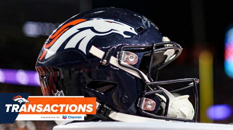 Broncos make series of roster moves to reach 53-player limit