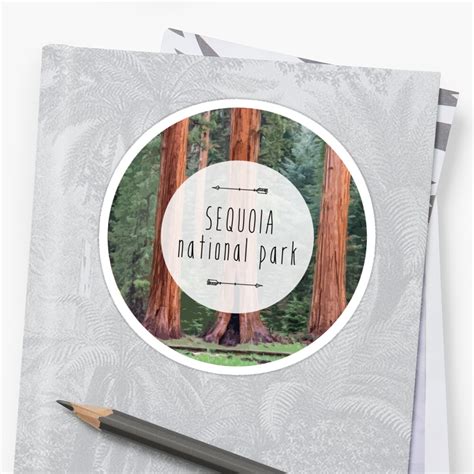 "Sequoia National Park" Sticker by tysonK | Redbubble