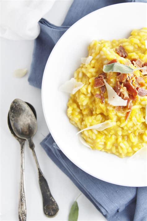 Roasted Pumpkin Risotto with Pancetta - bell' alimento