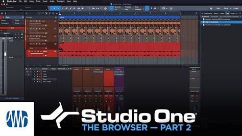 PreSonus Studio One Tutorials Ep. 7: Browser II - YouTube