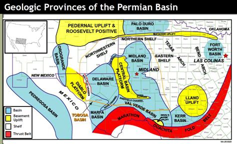 Permian Basin Overview - Maps - Geology - Counties - Texas Railroad ...