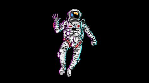 2560x1440 Astronaut Waving Hand Minimal 4k 1440P Resolution ,HD 4k Wallpapers,Images,Backgrounds ...