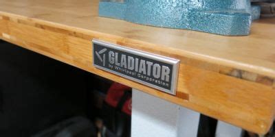 Gladiator Bamboo Workbench Makeover Project