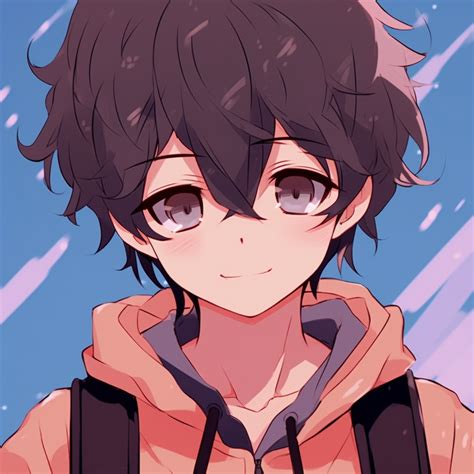 Contemplative Anime Boy - cute aesthetic anime pfp - Image Chest - Free Image Hosting And ...