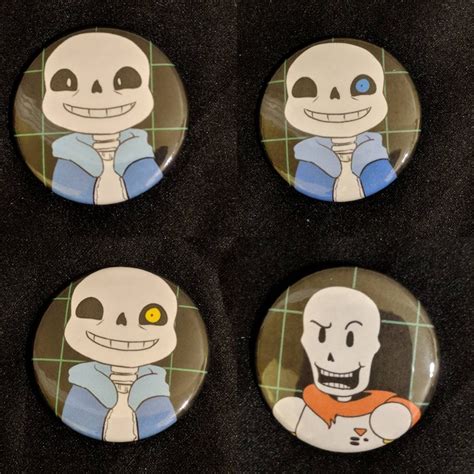 UNDERTALE Buttons - Etsy