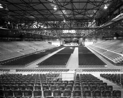 Birmingham International Arena, National Exhibition Centre (NEC), Birmingham: the hall laid out ...