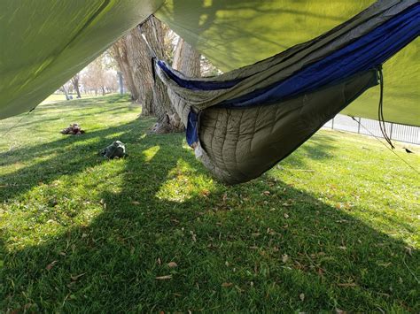 AYAMAYA Camping hammock underquilt - photo by John | Hammock camping gear, Hammock camping ...