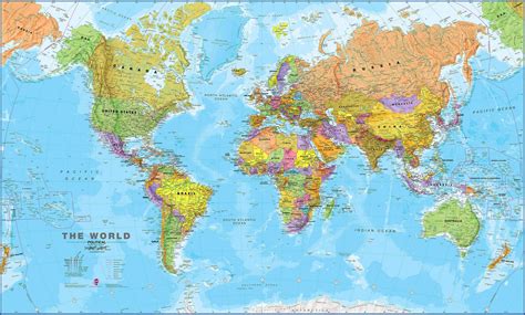 Pictures Of A Map Of The World - United States Map