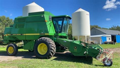 John Deere 9600 Combine Sold on Manitoba Farm Auction Today - Highest ...