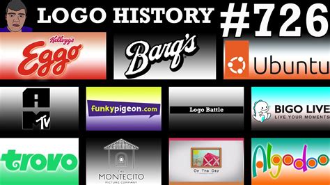 LOGO HISTORY #726 - Eggo, Barq's, Ubuntu, Logo Battle, Funky Pigeon & More... - YouTube