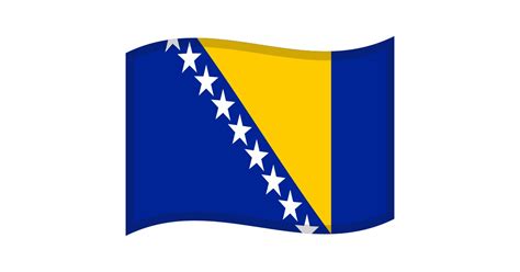 🇧🇦 Flagge: Bosnien und Herzegowina-Emoji in 100+ Sprachen