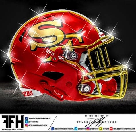 Pin by Shirley Molenaar on 49er Love | Football helmets, Nfl football ...