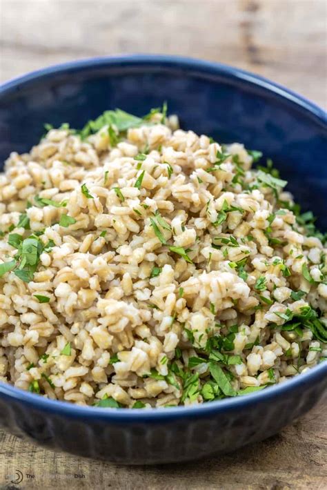 How to Cook Perfect Barley (No-Fail Recipe) - The Mediterranean Dish