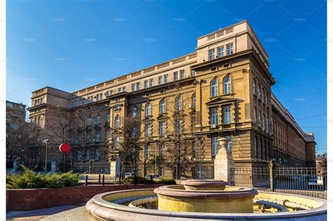 Technical faculties building belgrade university serbia containing | Architecture Stock Photos ...